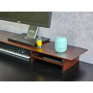 ขาตั้งจอคอมพิวเตอร์ไม้ยางพารา 100x20x10 ซม. รุ่น MS68019 สำหรับจอ 32 นิ้ว ปรับเอียงได้ 90 องศา สินค้าใหม่พร้อมส่ง - Product Image 4