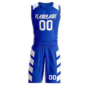 Ensembles d'uniformes de basket-ball personnalisés unisexes pour équipes et clubs, nouveau design, 100% polyester, respirant et anti-humidité, équipe personnalisée - Product Image 3