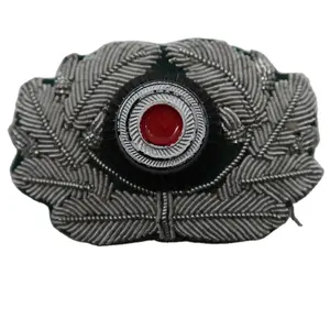 Casquette d'officier de la seconde guerre mondiale, couronne allemande, Badge de Cockade, épingle, médaille faite à la main