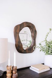 Espejo de pared de madera más vendido Aspecto simple y creativo Diseño elegante ecológico Alojamiento cómodo a los mejores precios - Product Image 4