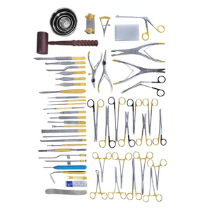 Kit de correction nasale en acier inoxydable de qualité médicale autoclavable de 57 pièces, ensemble de chirurgie manuelle, certifié CE classe I - Product Image 6
