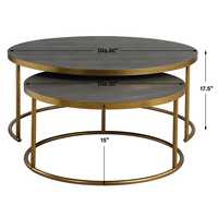Table d'appoint moderne en métal de la meilleure qualité pour le salon