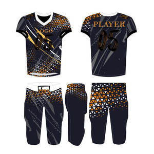 Camisetas de entrenamiento de fútbol en blanco baratas Camiseta de fútbol americano con estampado sublimado - Product Image 2