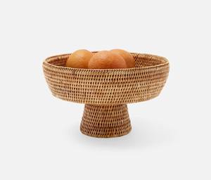 Cuenco para servir con patas de ratán natural, decoración de presentación de comida natural, productos vietnamitas al por mayor ecológicos - Product Image 1