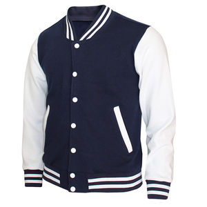 Chaqueta universitaria ligera Chaqueta de invierno de alta calidad bordada personalizada con mangas regulares Chaquetas de hombre de fabricante directo - Product Image 1