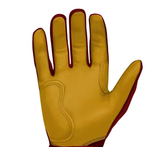 Leather Made Wholesale Baseball Batting <b>Gloves</b> in Top Quality Custom Logo Comfortable Men's Baseball Batting <b>Gloves</b> - Product Image 6