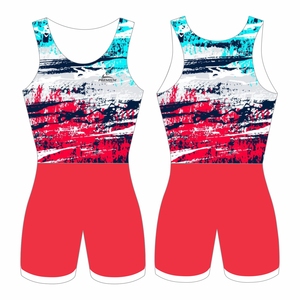 Premium Sublimation Rowing Unisuits Wrestling Singlets Rowing Uniform - Product Image 3