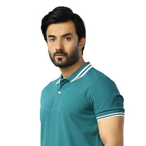 Polos décontractés pour hommes Nouvelle mode d'été à manches courtes en coton respirant Polo en tissu tricoté de grande taille entretenu par les OEM - Product Image 3