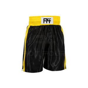 Pantalones cortos de boxeo de color sólido de nuevo estilo para hombre hechos en Pakistán a la venta ropa de artes marciales - Product Image 4