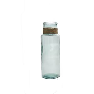 Vase en verre et cristal de 45 cm - Product Image 1