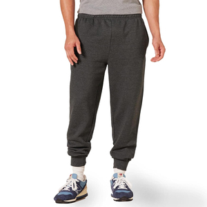 2024 Logo personnalisé hommes pantalons de survêtement taille haute ample Joggers pantalon coton polaire vêtements de sport pour Gym Jogging Style décontracté non tissé - Product Image 1