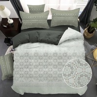 Ensemble de draps de lit de luxe ensemble de quatre pièces 100% coton draps de lit imprimés modernes king size à bas prix de l'Inde par Avior