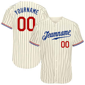 Uniformes de Béisbol Sublimados Personalizados de la Mejor Calidad, Conjuntos Deportivos para Equipos, Venta al Por Mayor OEM, Transpirables, Tallas Grandes, Secado Rápido, Personalizados para Hombre - Product Image 1