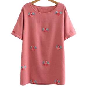 2025 mujeres de gran tamaño bordado personalizado patrón sólido hecho profesional superventas 220 gramos Jersey - Product Image 3