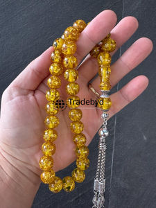 Tasbih Mala de Resina Islámica de Primera Calidad, Cuentas de Oración Hechas a Mano para Hombres y Mujeres, Juego de Regalo Espiritual de Tradebyd - Product Image 4