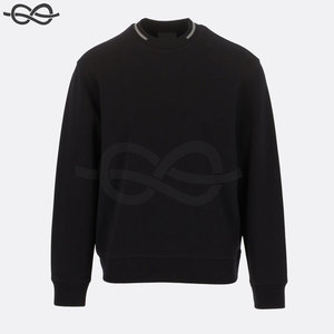 Sudadera personalizada bordada Color negro Mejor fabricante Hombres Sudadera Nuevas llegadas Precio al por mayor - Product Image 1