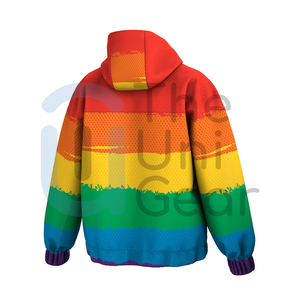 Nueva Chaqueta Cortavientos con Capucha, Impermeable, Colorida, de Moda para Primavera, Unisex, para Actividades al Aire Libre - Product Image 2