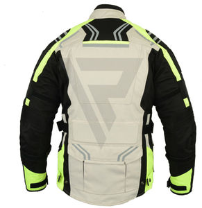 Chaqueta de Motociclismo Impermeable y Transpirable para Adultos, Marca Green XL Racing Team Sportswear, con Múltiples Bolsillos Extraíbles y Protección Contra el Viento - Product Image 2
