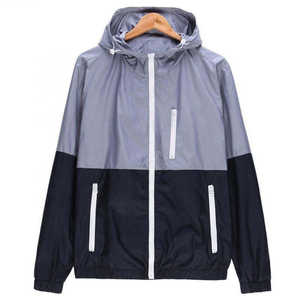 Diseño personalizado de alta calidad al por mayor nueva moda chaqueta cortavientos impermeable hombres Casual deporte viento hombres chaqueta 2025 - Product Image 1