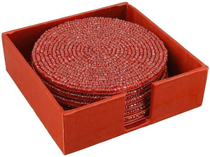 Posavasos de Halloween Esteras de bebida de calabaza espeluznante con manualidades bordadas Venta caliente Tamaño y forma personalizados - Product Image 6