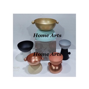 Bol de chocolats en métal de conception la plus récente bol de bonbons de dates de forme ronde de la plus haute qualité pour le fournisseur en gros - Product Image 2