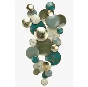 Modern Custom Shape Iron and Wood <b>Wall</b> <b>Shelf</b> or Display <b>for</b> <b>Wall</b> Decor, Living Room Decor and <b>Bedroom</b> Decor - Product Image 1