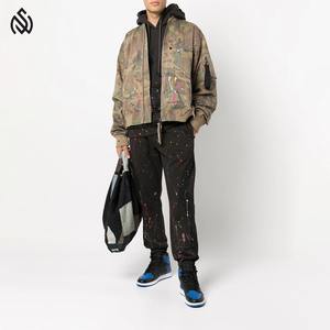 เสื้อฮู้ดสำหรับผู้ชายผ้าฝ้าย100% 2025เทอร์รี่รุ่นเฮฟวี่เวทโอเวอร์ไซส์ - Product Image 2