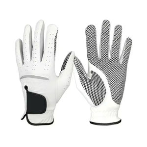 Guantes de Golf Ligeros de Cuero Genuino para Hombre con Muñequera Ajustable de Piel de Oveja - Product Image 2
