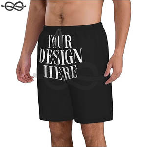 กางเกงขาสั้นสำหรับผู้ชายกางเกงขาสั้นชายหาดที่มีสไตล์แห้งเร็วปรับแต่งข้อความของคุณในฤดูร้อนสวมใส่สบายและมีประสิทธิภาพ - Product Image 4