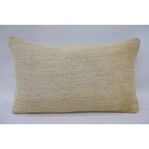 Acogedor y duradero 12x20 pulgadas Alfombra de lana beige Tejido Ikat Patrón vintage - Product Image 1