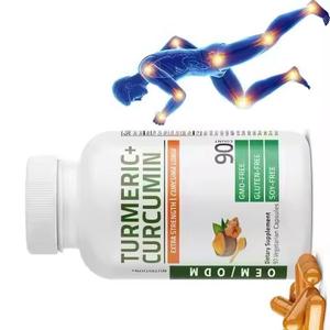 Capsules de curcuma à haute teneur en curcumine, prêtes à l'exportation, avec des extraits naturels de plantes pour l'équilibre quotidien, l'énergie et l'éclat intérieur - Product Image 2