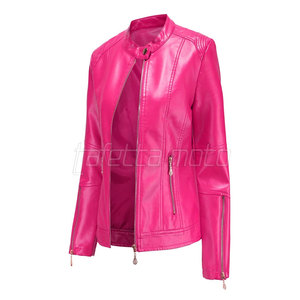 Veste en cuir de moto de haute qualité, manches longues, vestes pour femmes, vêtements d'hiver à vendre - Product Image 2