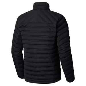 Chaqueta de Invierno Ligera para Hombre, Acolchada con Plumón de Pato, Cuello Alto, Logotipo Frontal, Impermeable y Transpirable - Product Image 6