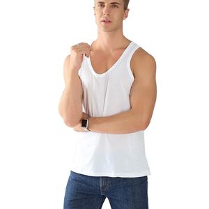 Débardeur de sport pour homme de haute qualité, respirant, écologique, à séchage rapide, idéal pour l'été et la gym, personnalisable. - Product Image 3