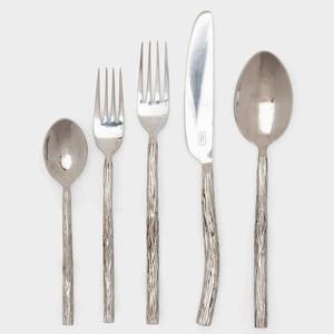 Ensemble de couverts et ensemble de couverts en acier inoxydable New Look Ensemble de couverts finis miroir au design élégant Passe au lave-vaisselle - Product Image 1