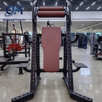 Máquina de Abdominales de Alta Resistencia con Rodillos de Espuma y Plataformas para Pies, para Entrenamiento de Fuerza del Core en Gimnasios Comerciales