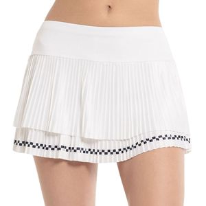 Noir séchage rapide plissé femmes Polyester Tennis entraînement vêtements de sport confortable léger vêtements de sport été jupes de plein air - Product Image 5