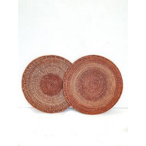 2024 Creative Wicker Tea Coaster 6 pièces Set accessoires de cuisine Sous-verres en osier Jute avec support design unique fait à la main - Product Image 6