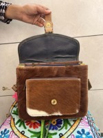 Bolsos de cuero de vaca real para mujer, bolso de cuero de nuevo diseño, elegante bolso informal, bolsos de cuero genuino