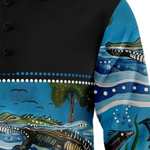 Último diseño transpirable de alta calidad de manga larga camisa de pesca 2024 nuevo diseño de logotipo profesional de moda - Product Image 4