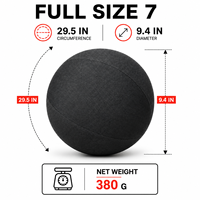 Ballon de basketball silencieux pour entraînement en salle, taille 7, 29,5 pouces, mousse PU 340g, toucher doux, faible bruit, fabrication OEM