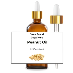 Huile de support d'arachide (Arachis Hypogaea) pure de qualité supérieure, marque privée OEM Salvia, huile essentielle pour les soins de la peau et la santé - Product Image 1