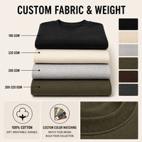 Camiseta de Manga Corta de Algodón Grueso, Color Borgoña, Corte Regular, con Diseño Gráfico, Personalizable con Logotipo, Estilo Casual Urbano para Hombre