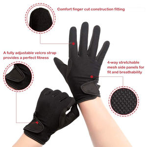 Outdoor Wear Full-finger Horse Riding <b>Gloves</b> Comfortable Non-slip Wear-resistant Design Breathable Horse Riding <b>Gloves</b> - Product Image 3