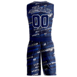 Uniformes de basket-ball imprimés personnalisés de qualité supérieure short d'été à séchage rapide respirant vêtements de sport personnalisés en gros - Product Image 3