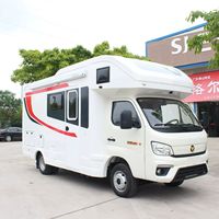 Venta al por mayor de fábrica: Autocaravana 4x4 y 4x2, vehículo camper RV completamente equipado para viajes