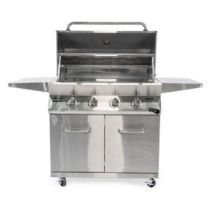 Barbecue à gaz d'extérieur best-seller du Vietnam avec 4 brûleurs à hauteur réglable Inox 304 Montage facile non revêtu - Product Image 1