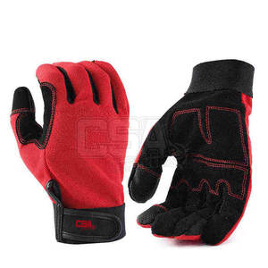 Gants de travail Offre Spéciale durables fabriqués au Pakistan Gants de mécanicien Gants de mécanicien en cuir de travail de sécurité à faible quantité minimale de commande - Product Image 2