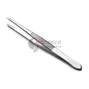 คีมตัดแผล คีมจับแผล สแตนเลส ปลายเรียบ ไม่ทำร้ายเนื้อเยื่อ เครื่องมือดูแลแผล สำหรับเปลี่ยนผ้าพันแผล - Product Image 5