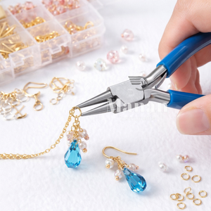 คีมปากแหลมขนาด 5 นิ้ว ทำจากสแตนเลส สำหรับงานประดิษฐ์เครื่องประดับ งานร้อยลูกปัด ยี่ห้อ MANAN INSTRUMENTS - Product Image 4